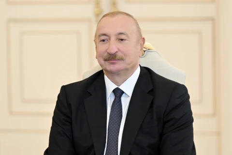 Prezident İlham Əliyev Beynəlxalq Cüdo Federasiyasının prezidentini qəbul edib - FOTO