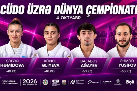 Азербайджанские дзюдоисты стартуют на чемпионате мира в Баку