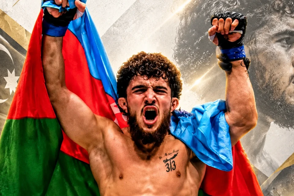 MMA döyüşçümüz Məhəmmədəli Nuruşov rəqibini ilk raundda məğlub edib - VİDEO