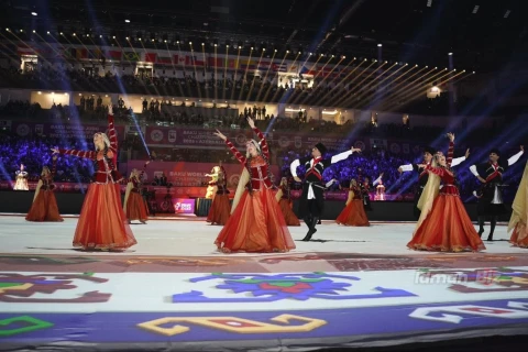 Bakıda cüdo üzrə dünya çempionatının təntənəli açılış mərasimi keçirilib - YENİLƏNİB + FOTO/VİDEO
