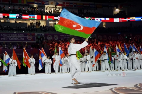 Bakıda cüdo üzrə dünya çempionatının təntənəli açılış mərasimi keçirilib - YENİLƏNİB + FOTO/VİDEO