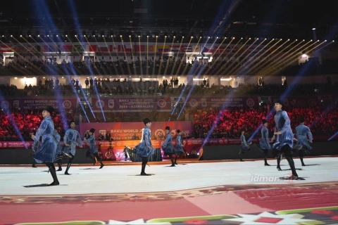 Bakıda cüdo üzrə dünya çempionatının təntənəli açılış mərasimi keçirilib - YENİLƏNİB + FOTO/VİDEO
