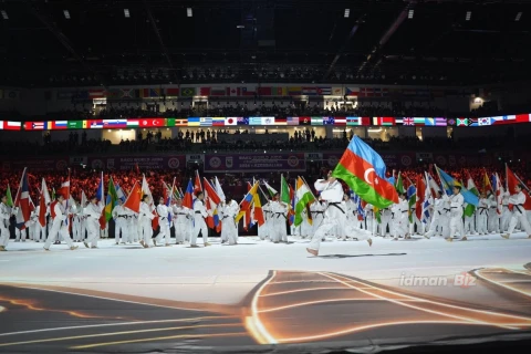 Bakıda cüdo üzrə dünya çempionatının təntənəli açılış mərasimi keçirilib - YENİLƏNİB + FOTO/VİDEO