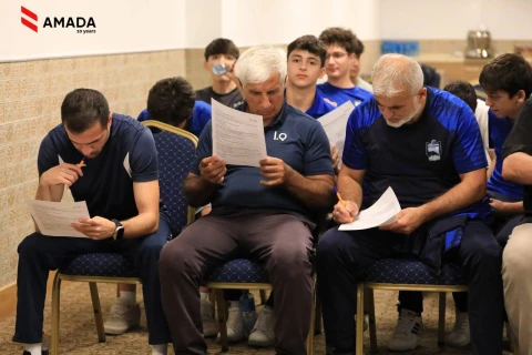 AMADA провело антидопинговый семинар для юных футболистов "Зиря"