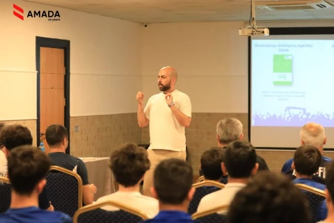 AMADA провело антидопинговый семинар для юных футболистов "Зиря"
