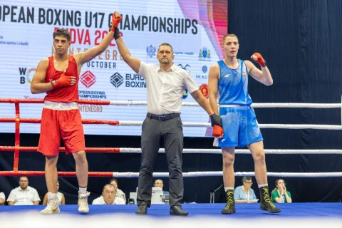 Три боксера Азербайджана прошли дальше на чемпионате Европы U17 - ФОТО
