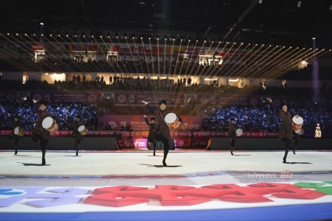 Bakıda cüdo üzrə dünya çempionatının təntənəli açılış mərasimi keçirilib - YENİLƏNİB + FOTO/VİDEO