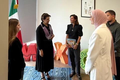 AFFA nümayəndələri Meksika səfiri ilə görüşüblər