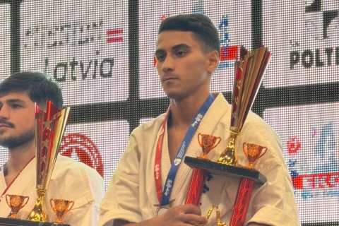 Karateçilərimiz Avropada və Rusiyada üç medal qazanıblar - FOTO