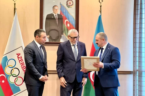 Azərbaycanın beynəlxalq idman tədbirlərinə ev sahibliyi etmək təcrübəsi yüksək qiymətləndirilib - FOTO