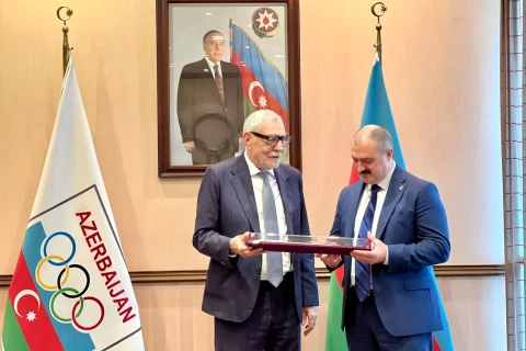 Azərbaycanın beynəlxalq idman tədbirlərinə ev sahibliyi etmək təcrübəsi yüksək qiymətləndirilib - FOTO