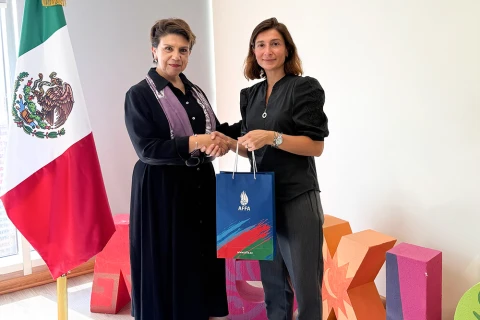 AFFA nümayəndələri Meksika səfiri ilə görüşüblər