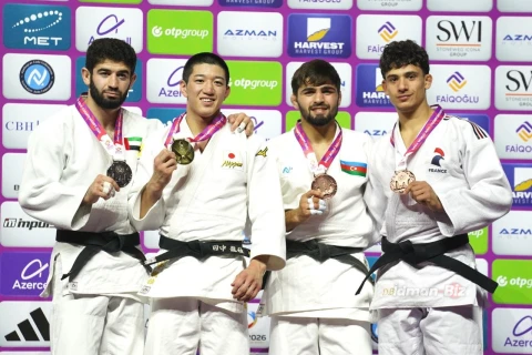 Рашид Мамедалиев завоевал бронзовую медаль на чемпионате мира в Баку
