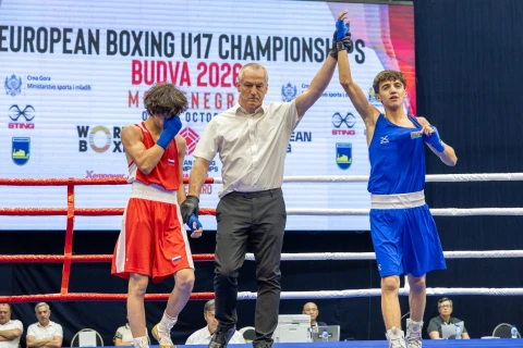 U-17 Avropa çempionatı: Daha beş boksçumuz 1/4 finala yüksəlib - FOTO
