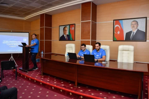 Futbol akademiyalarında növbəti təlimlər keçirilib - FOTO