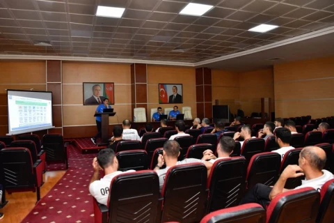 Futbol akademiyalarında növbəti təlimlər keçirilib - FOTO