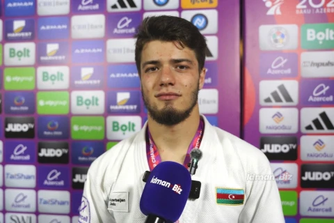 Ömər Rəcəbli Bakıdakı DÇ-də qazandığı medalı atasına həsr etdi - İDMAN.BİZ-ə AÇIQLAMASI