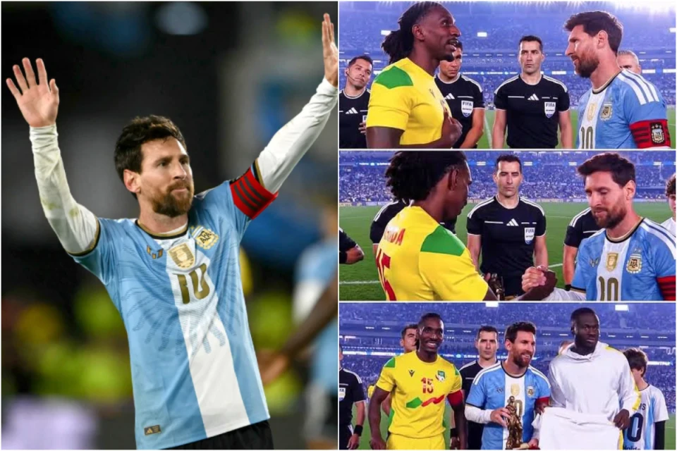 “Neftçi”nin futbolçusu Messiyə hədiyyə verdi, ardından vida matçında ona qarşı qayda pozuntusu etdi - VİDEO