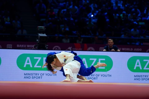 Murad Fatiyev to fight for bronze at World Judo Championships in Baku