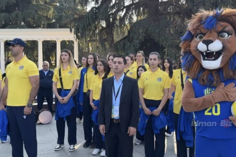 Gəncədə ilk dəfə voleybol festivalı keçirilib - FOTO