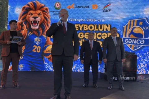Gəncədə ilk dəfə voleybol festivalı keçirilib - FOTO