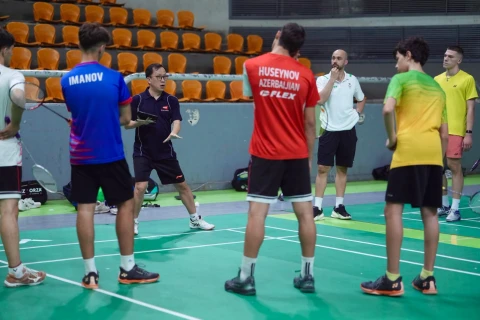 Azərbaycan badmintonçuları Qahirədə beynəlxalq inkişaf düşərgəsinə qatılıblar