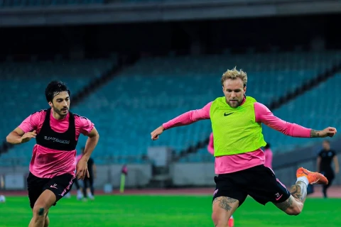 “Sabah” Çempionlar Liqasında ev oyunlarını keçirəcəyi stadionda ilk məşqinə çıxdı