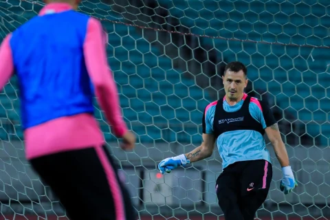 “Sabah” Çempionlar Liqasında ev oyunlarını keçirəcəyi stadionda ilk məşqinə çıxdı