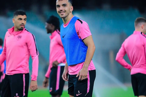 “Sabah” Çempionlar Liqasında ev oyunlarını keçirəcəyi stadionda ilk məşqinə çıxdı