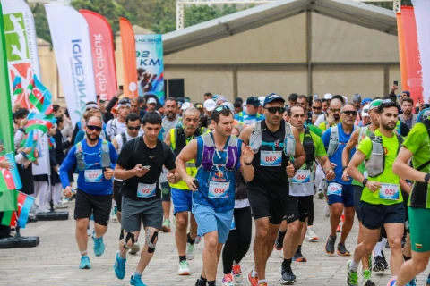 Üçüncü Beynəlxalq Xankəndi Ultramarafonunun ikinci mərhələsinin qalibləri müəyyənləşib - FOTO