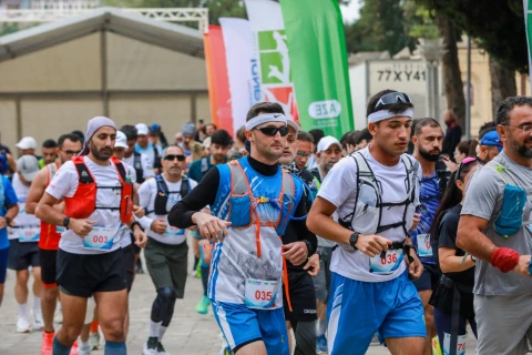 Üçüncü Beynəlxalq Xankəndi Ultramarafonunun ikinci mərhələsinin qalibləri müəyyənləşib - FOTO