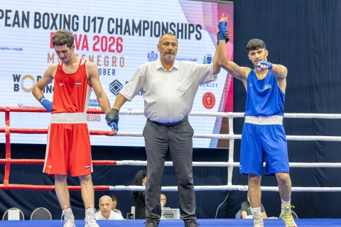 Millimizin səkkiz boksçusu Avropa çempionatında yarımfinala yüksəldi - FOTO