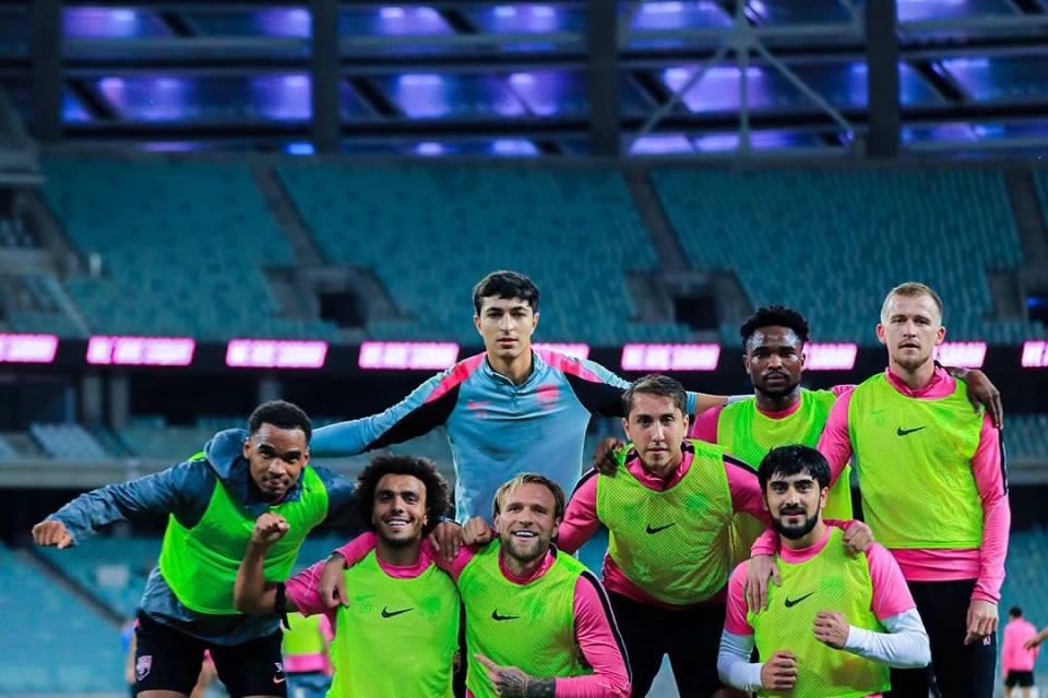 “Sabah” Çempionlar Liqasında ev oyunlarını keçirəcəyi stadionda ilk məşqinə çıxdı