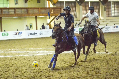 Peşəkar Çövkən Liqasında növbəti turun oyunları keçirildi - FOTO