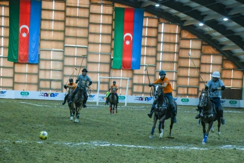 Peşəkar Çövkən Liqasında növbəti turun oyunları keçirildi - FOTO