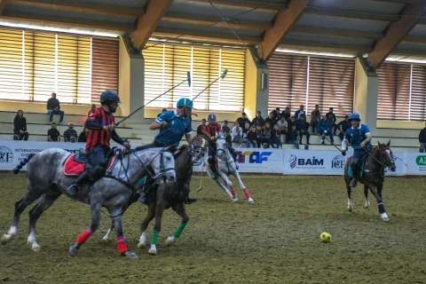 Peşəkar Çövkən Liqasında növbəti turun oyunları keçirildi - FOTO