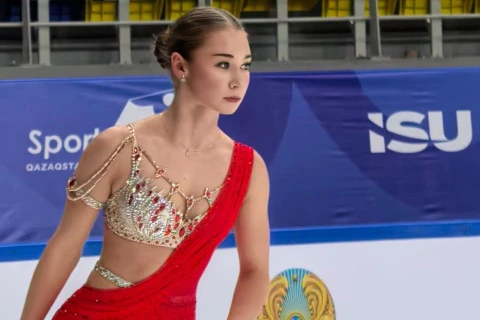 Fiqurlu konkisürənimiz Almatıda altıncı oldu