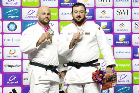 Azərbaycanın dünya çempionatında medal sayı yeddiyə çatıb: Kokauridən gümüş, Nəsibovdan bürünc