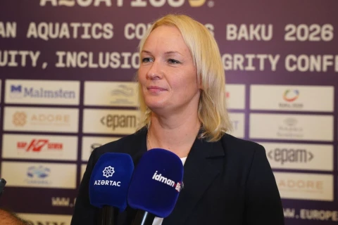 Belarus Üzgüçülük Federasiyasının sədri Bakıda keçirilən konqresi yüksək qiymətləndirdi - İDMAN.BİZ KONQRESDƏN