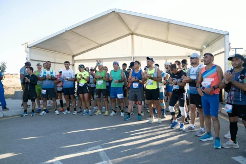 Xankəndi Ultramarafonunun sonuncu mərhələsinə Ağdamda start verilib - FOTO