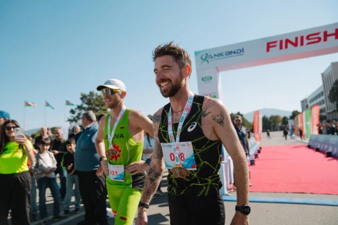 192 km-lik Xankəndi Ultramarafonu Zəfər Meydanında finişlə yekunlaşdı - YENİLƏNİB + FOTO
