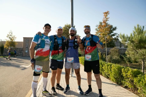 Xankəndi Ultramarafonunun sonuncu mərhələsinə Ağdamda start verilib - FOTO