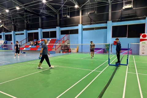 Dövlət qurumlarının əməkdaşları arasında badminton yarışı keçirilib - FOTO