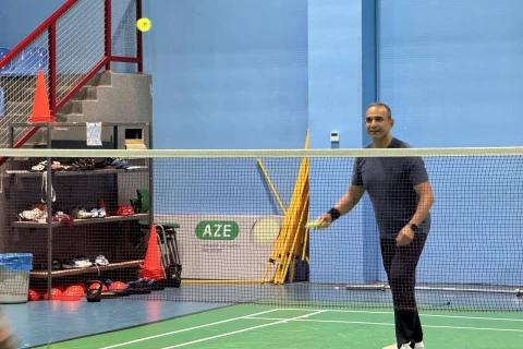 Dövlət qurumlarının əməkdaşları arasında badminton yarışı keçirilib - FOTO