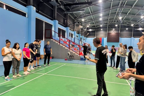 Dövlət qurumlarının əməkdaşları arasında badminton yarışı keçirilib - FOTO