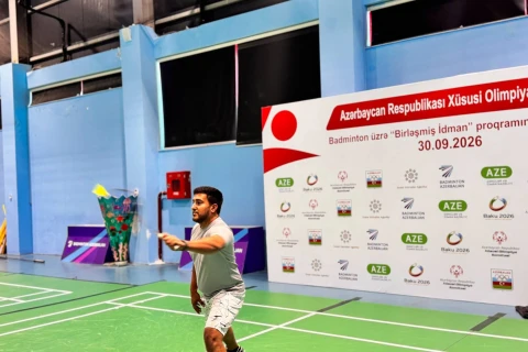 Dövlət qurumlarının əməkdaşları arasında badminton yarışı keçirilib - FOTO
