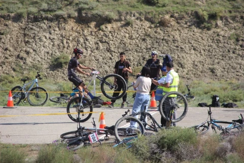 Dağ velosipedi üzrə Azərbaycan Kubokunun üçüncü mərhələsinə yekun vurulub - FOTO