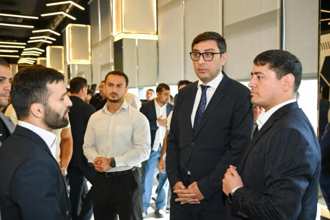 Bakıda yeni idman zalı açıldı: mərasimdə tanınmış simalar iştirak etdilər - FOTO