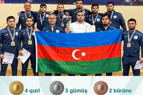 Азербайджанские борцы выиграли командный зачет Кубка Беларуси с девятью медалями
