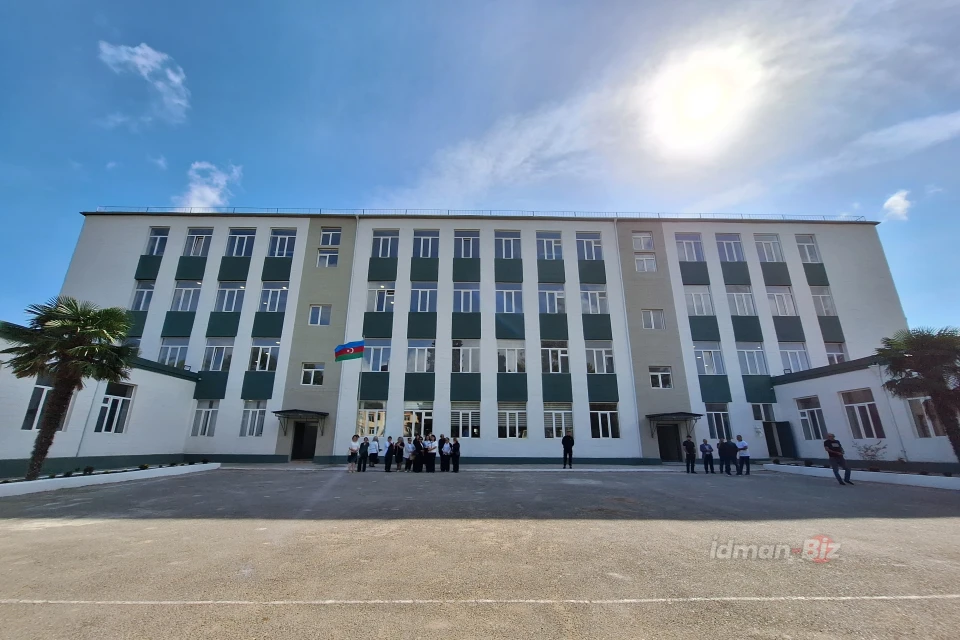 Respublika Olimpiya İdman Liseyinin təmirdən sonra açılışı olub - FOTO/VİDEO